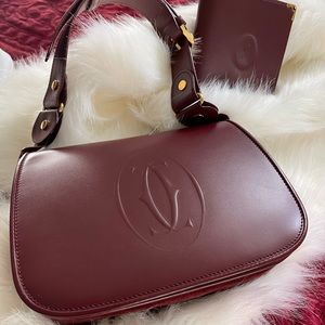 Cartier bundle handbag and wallet 💯 auth